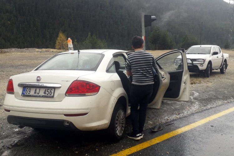 Zigana dağında trafik kazası