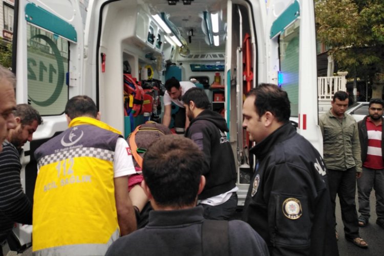 Yolcu minib&uuml;s&uuml; yayaya &ccedil;arptı