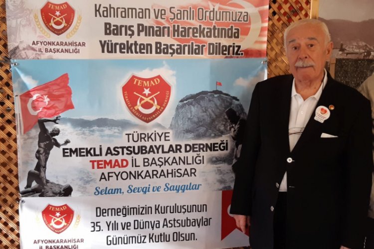 Emekli astsubaylardan Mehmet&ccedil;iğe destek