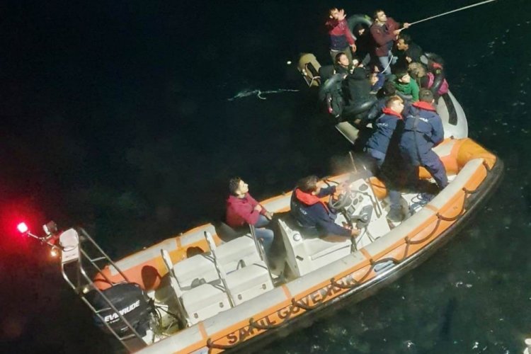 83 d&uuml;zensiz g&ouml;&ccedil;men yakalandı