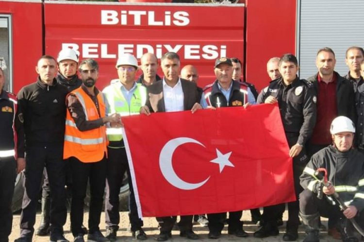 İtfaiyecilerden Barış Pınarı Harekatı'na destek