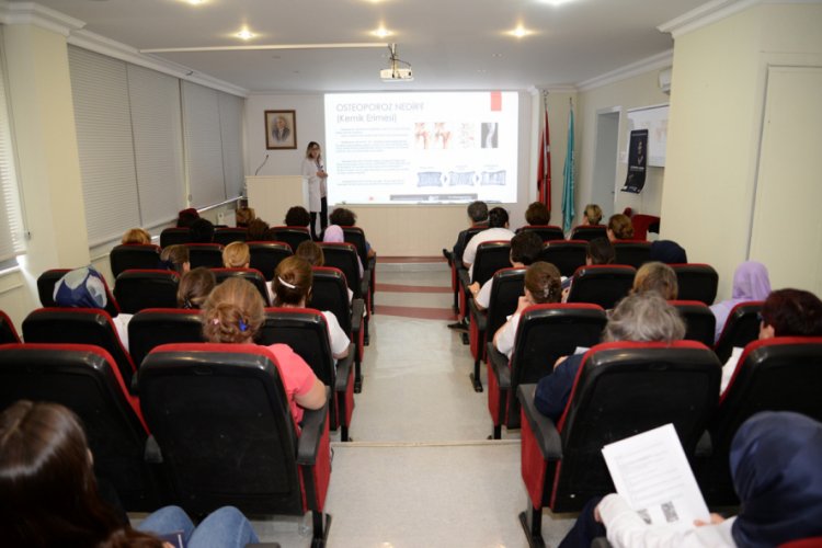 Bursa Uludağ &Uuml;niversitesi'nde osteoporoz konuşuldu