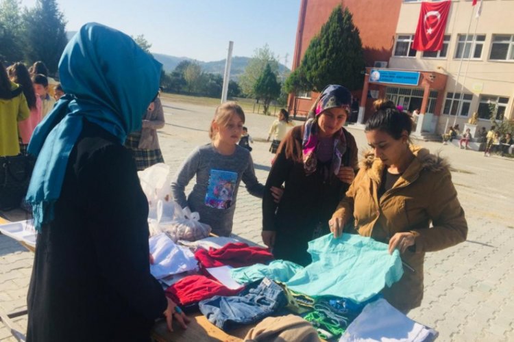 Kermesin geliriyle okulun k&uuml;t&uuml;phanesi zenginleştirilecek