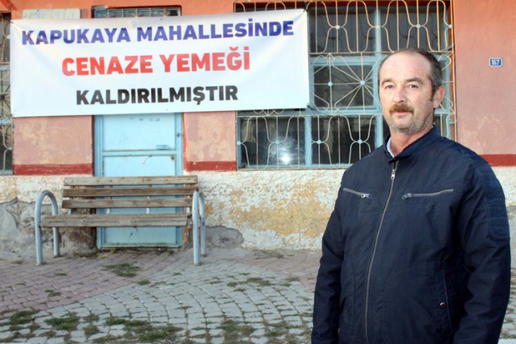 Mahallede cenaze yemeği uygulaması 'maliyet' nedeniyle kaldırıldı