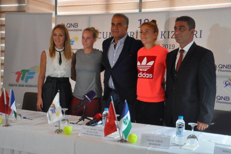 Cumhuriyet Kızları Uluslararası Tenis Turnuvası'nda 19'uncu yıl heyecanı