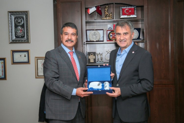 G&uuml;neş'ten Trabzon Emniyet M&uuml;d&uuml;r&uuml; Alper'e ziyaret