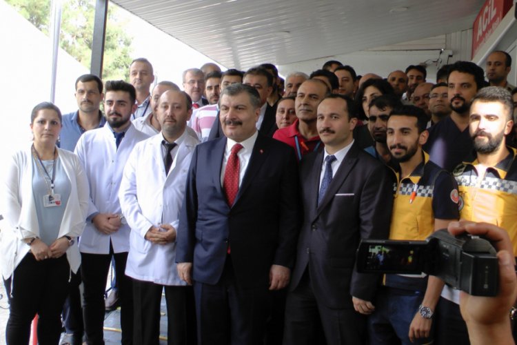 Sağlık Bakanı Koca Ceylanpınar'da