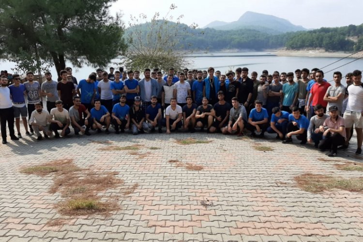 Spor, doğa ve eğitim kampı d&uuml;zenlendi