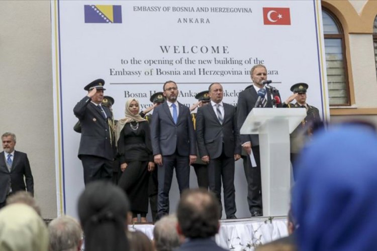 Bosna Hersek'in yeni b&uuml;y&uuml;kel&ccedil;ilik binasının a&ccedil;ılışı yapıldı