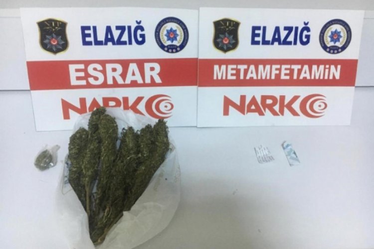 Elazığ'da uyuşturucu operasyonları: 9 tutuklama