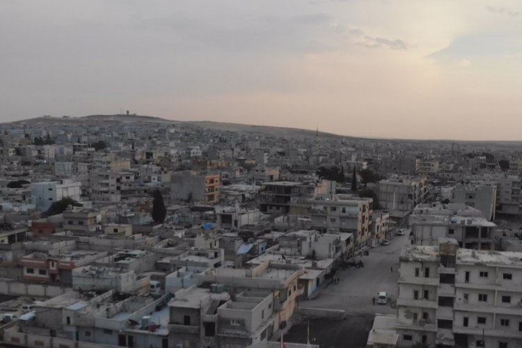 Ayn el Arab havadan g&ouml;r&uuml;nt&uuml;lendi