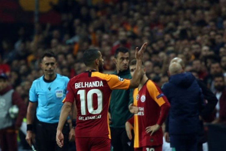 Belhanda'dan Galatasaray taraftarına skandal hareket