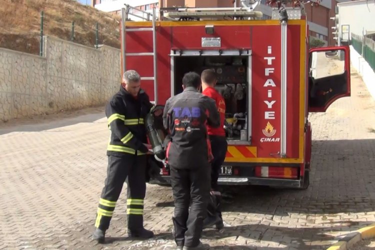 İtfaiyenin erken m&uuml;dahalesi faciayı &ouml;nledi