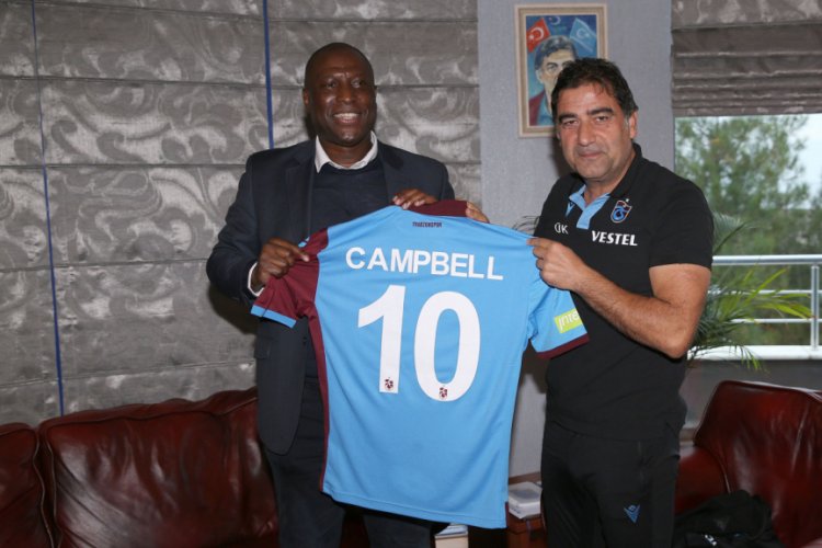 Kevin Campbell, yıllar sonra Trabzonspor tesislerinde