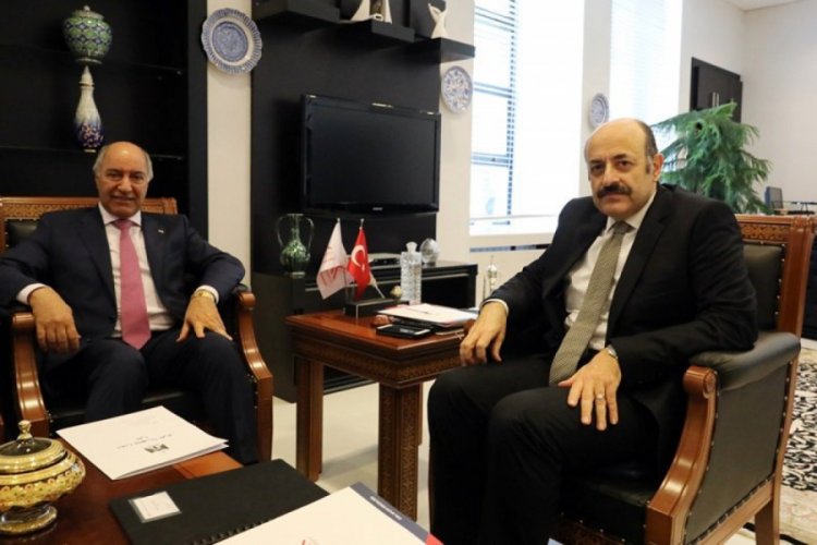 Y&Ouml;K Başkanı Sara&ccedil;, Irak'ın Ankara B&uuml;y&uuml;kel&ccedil;isi ile g&ouml;r&uuml;şt&uuml;