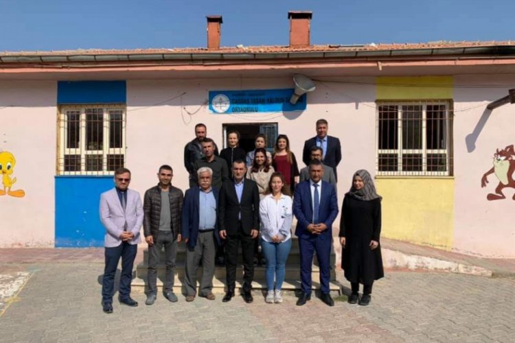 Kaymakam Din&ccedil;'ten kırsal mahallelere ziyaret