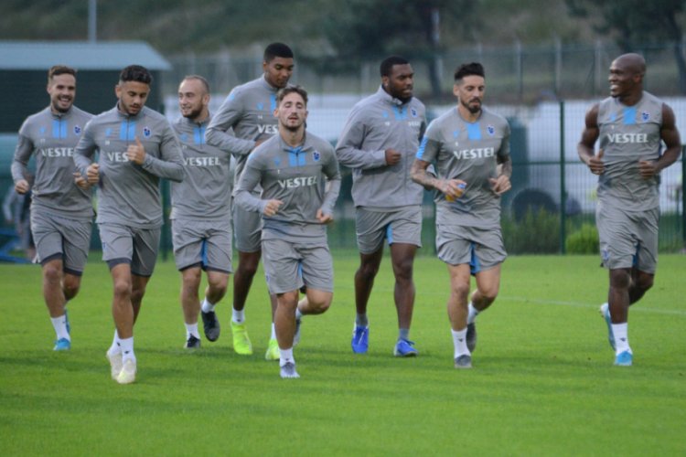 Trabzonspor, Krasnodar ma&ccedil;ı hazırlıklarını tamamladı