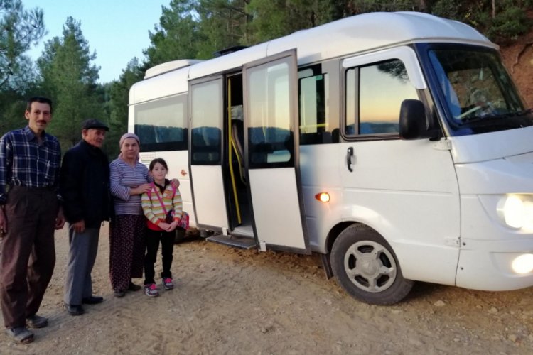 Gamze'nin servis sıkıntısında mutlu son