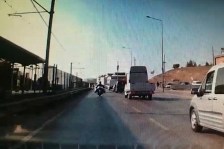 Bursa'da korkutan kaza (&Ouml;ZEL HABER)