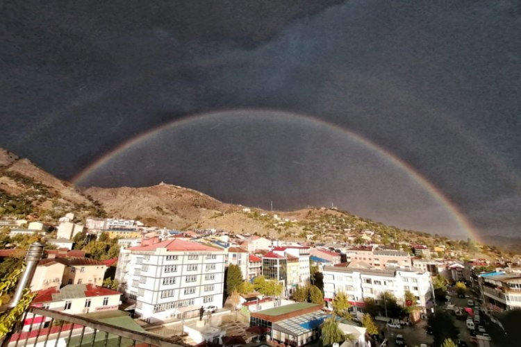 Tunceli g&ouml;kkuşağıyla renklendi