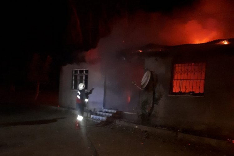 Iğdır'da korkutan yangın