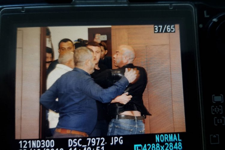 Denizlispor camiası, basın toplantısına silahlı baskın girişimine tepkili
