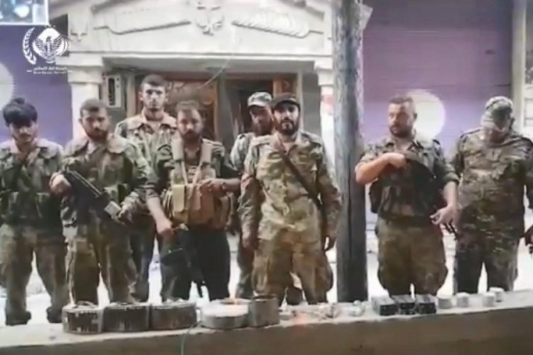 SMO, ter&ouml;r &ouml;rg&uuml;t&uuml; PKK/PYD'ye ait mayınları teşhir etti