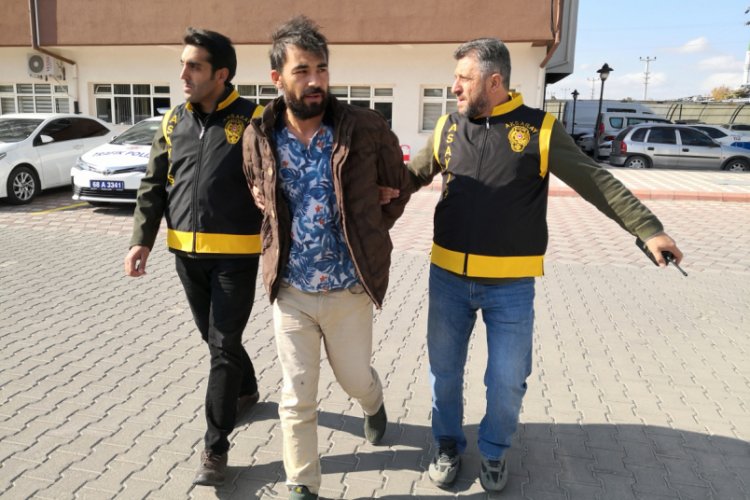 Kameraya yakalanan ş&uuml;pheli: "Hırsız kel, benim 1 metre sa&ccedil;ım var"