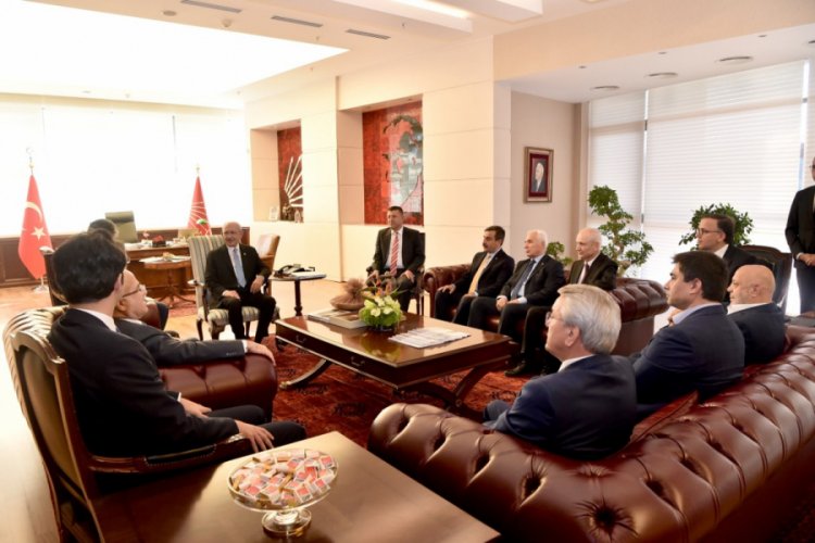 Sendika temsilcilerinden Kılı&ccedil;daroğlu'na ziyaret