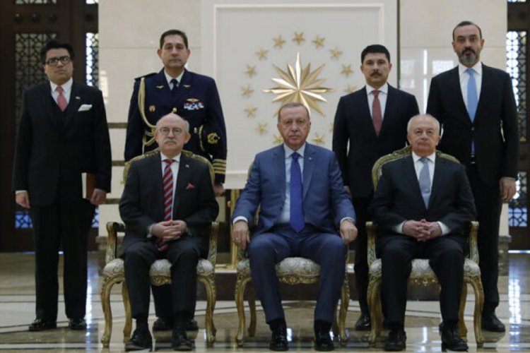 Cumhurbaşkanı Erdoğan, Şili'nin Ankara B&uuml;y&uuml;kel&ccedil;isi Latorre'yi kabul etti