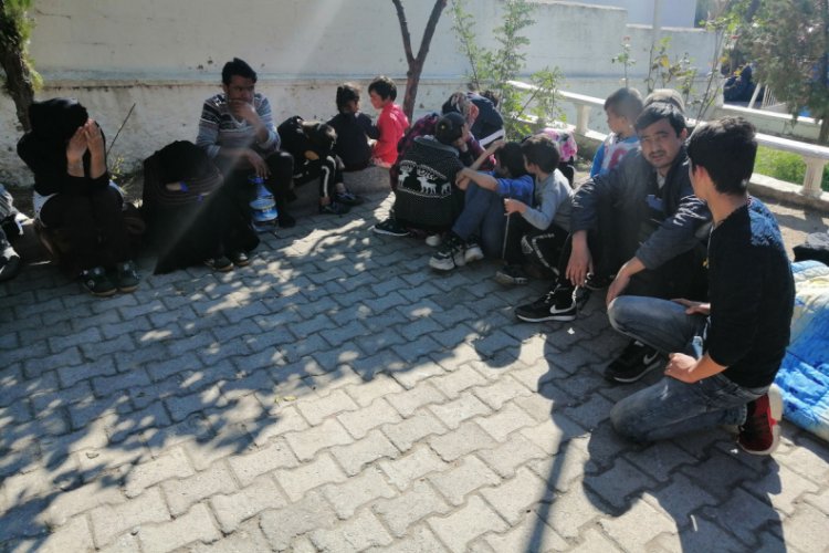 &Ccedil;anakkale'de 125 ka&ccedil;ak g&ouml;&ccedil;men yakalandı