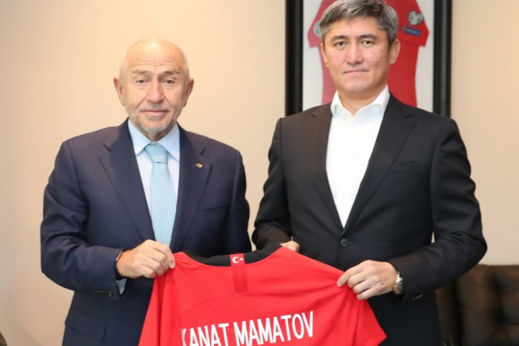 Kırgızistan Futbol Federasyonu'ndan TFF'ye ziyaret