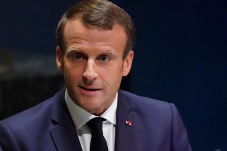 Macron'dan baş&ouml;rt&uuml;s&uuml; ve İslam a&ccedil;ıklaması