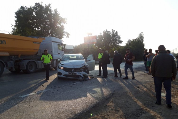 Bursa'da aynı yolda yine kaza