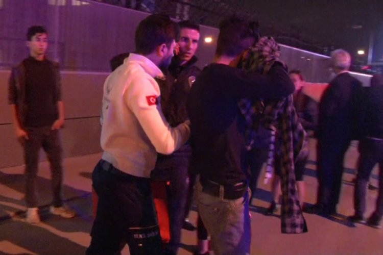 &Ouml;ğrenciler okul &ccedil;ıkışı dehşeti yaşadı