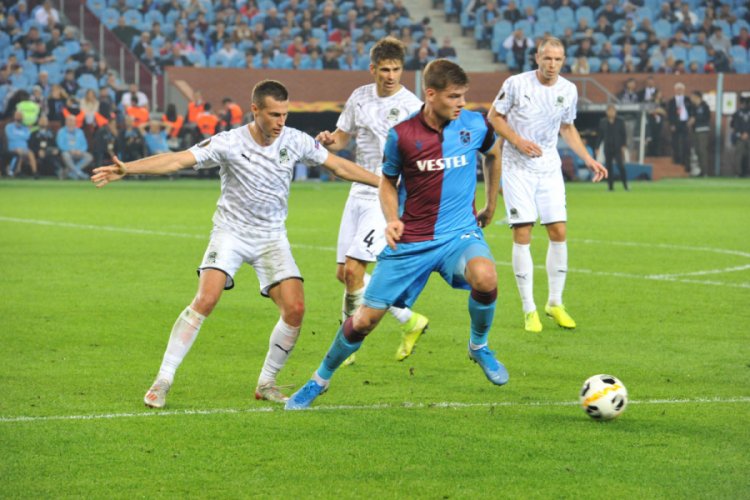 Ligde farklı, Avrupa'da farklı Trabzonspor