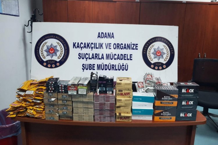 Adana'da ka&ccedil;ak&ccedil;ılık operasyonu