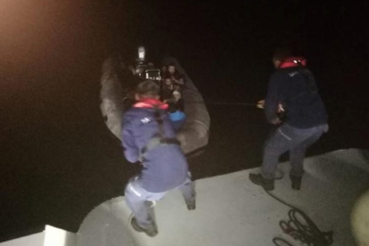 Dat&ccedil;a ve Bodrum a&ccedil;ıklarında 41 ka&ccedil;ak g&ouml;&ccedil;men yakalandı