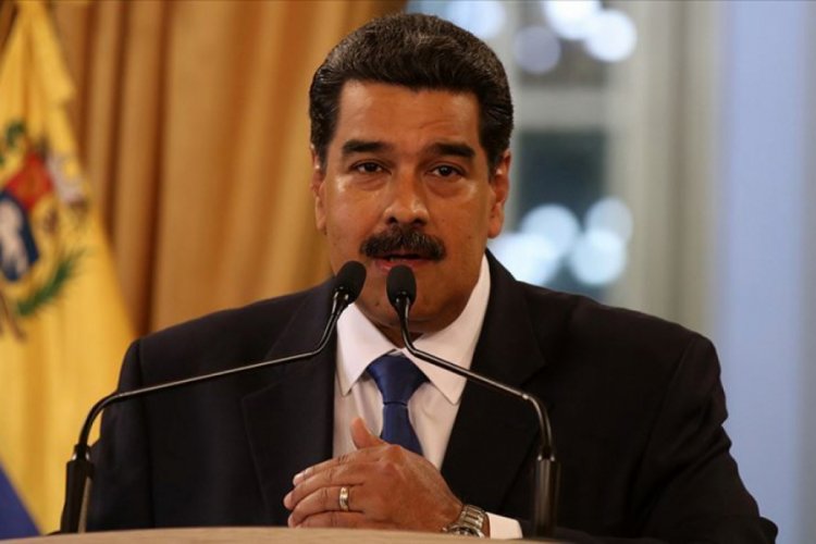 Venezuela Devlet Başkanı Maduro: K&uuml;resel g&uuml;&ccedil;lerin &ouml;n&uuml;nde diz &ccedil;&ouml;kmemeliyiz