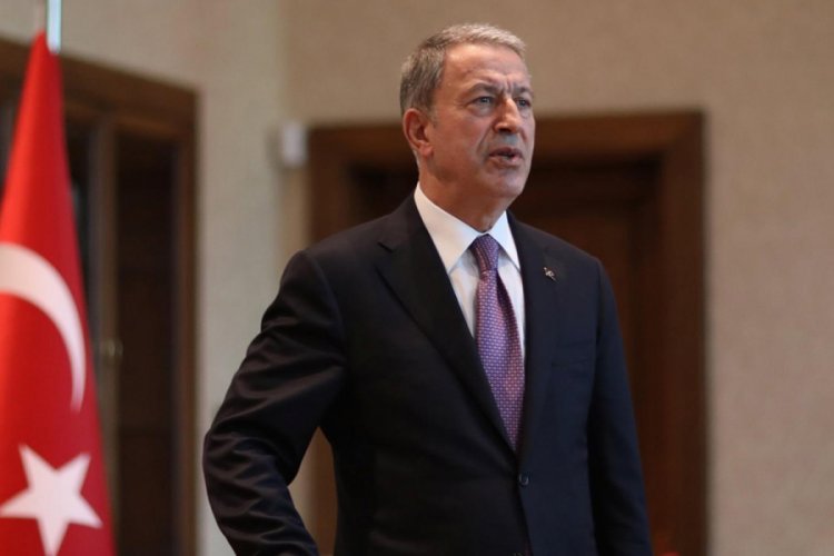 Bakan Akar, ABD'li mevkidaşıyla g&ouml;r&uuml;şt&uuml;