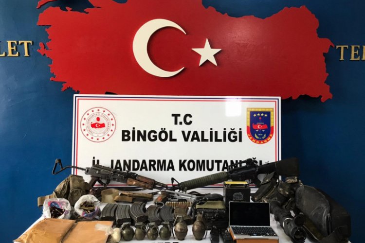 Silahlar ve m&uuml;himmat ele ge&ccedil;irildi