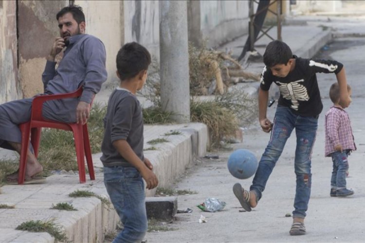 Tel Abyad'da hayat normale d&ouml;n&uuml;yor
