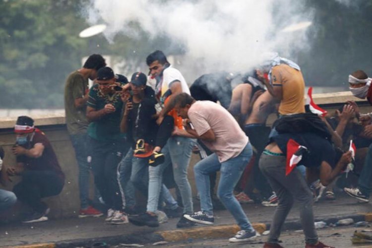 Irak'ta h&uuml;k&uuml;met karşıtı protestolarda bilan&ccedil;o ağırlaşıyor