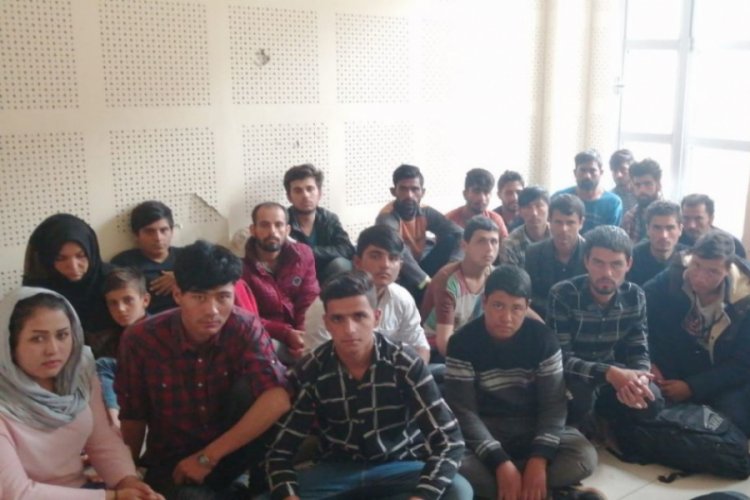 Gaziantep'te 30 ka&ccedil;ak g&ouml;&ccedil;men yakalandı