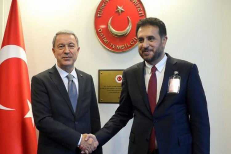 Bakan Akar, Afganistanlı mevkidaşıyla g&ouml;r&uuml;şt&uuml;