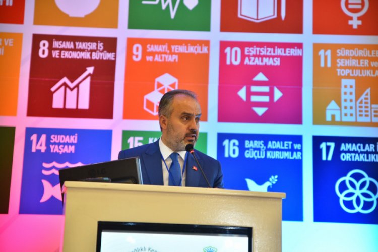 Bursa B&uuml;y&uuml;kşehir Belediyesi Başkanı Aktaş'ın başkanlığında '2030 S&uuml;rd&uuml;r&uuml;lebilir Kalkınma Ama&ccedil;ları' konuşuldu