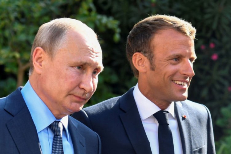 "Putin Macron'a So&ccedil;i'deki Rus-T&uuml;rk g&ouml;r&uuml;şmeleri hakkında bilgi verdi"