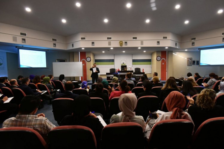 Bursa Osmangazi'de resmi yazışma kuralları eğitimi