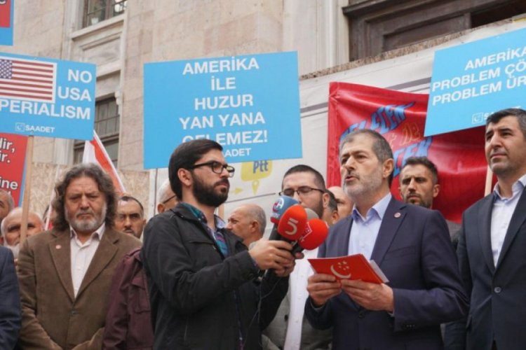 Saadet Partisi'nden Trump'a mektup: Tarihi bile olmayan bir devletsiniz