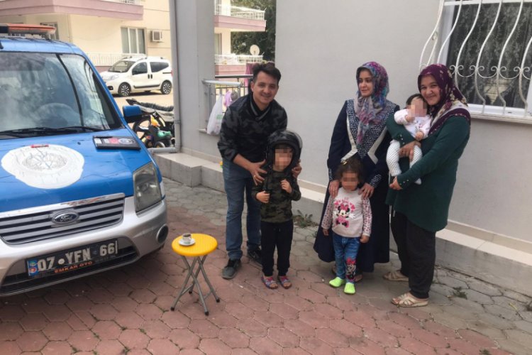 Miniklerin oyun ka&ccedil;amağı zabıta noktasında bitti